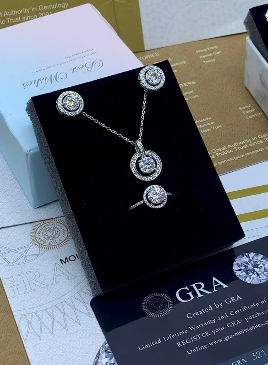 Heart ❤️ & Moon Set