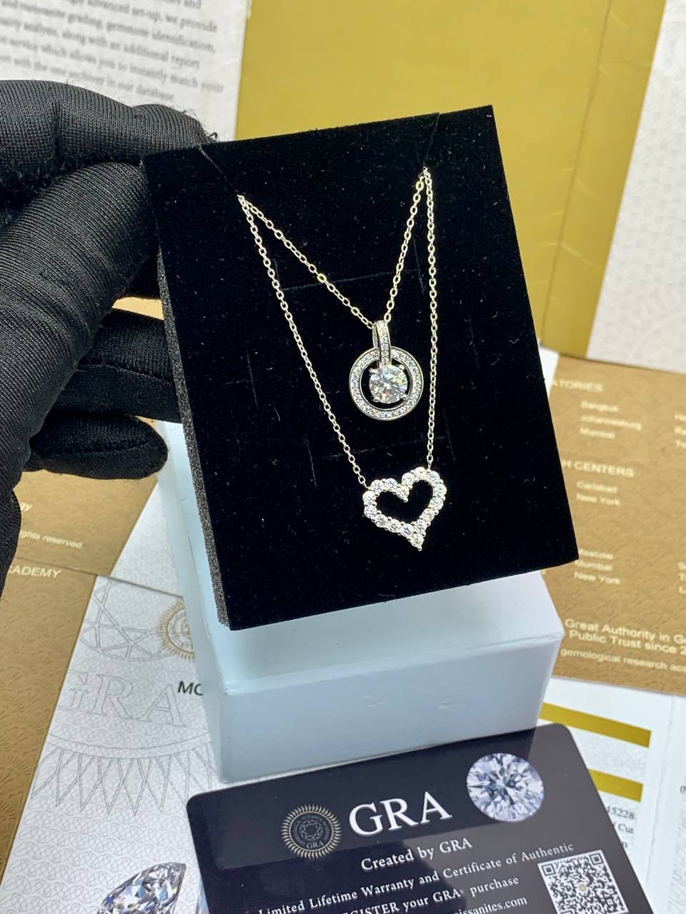 Heart ❤️ & Moon Set