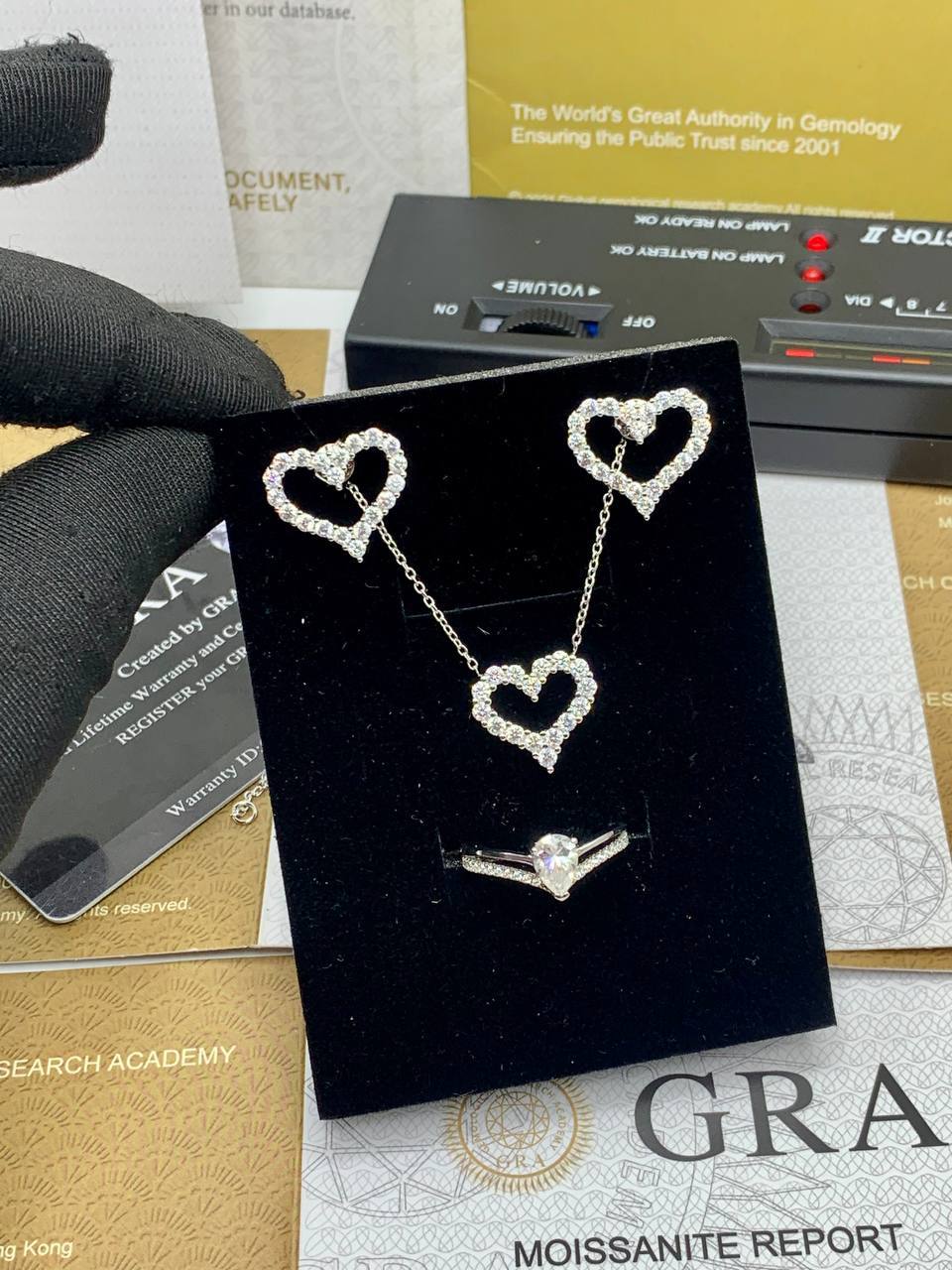 Heart ❤️ & Moon Set