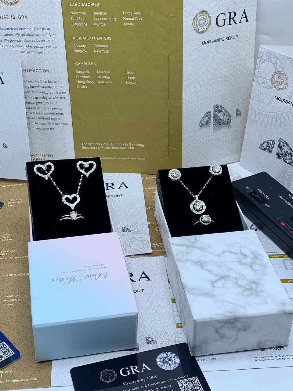 Heart ❤️ & Moon Set