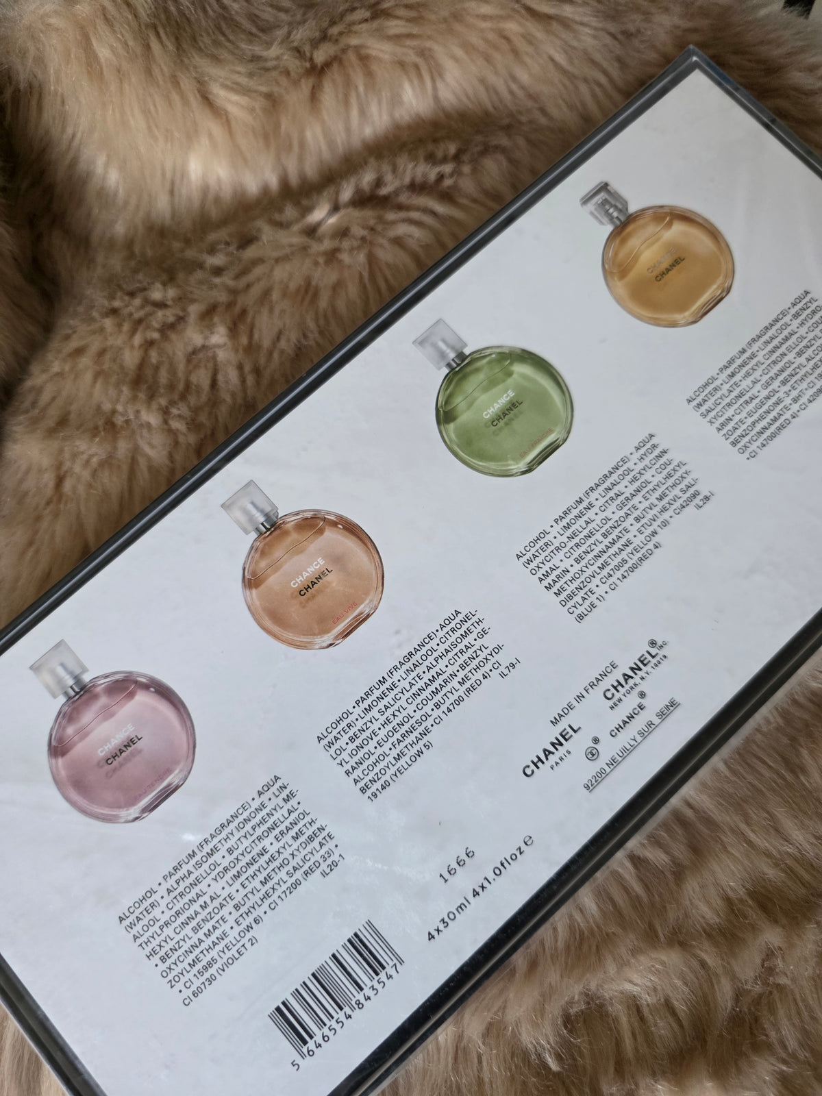 Chanel Gift Set- (4) 30ml