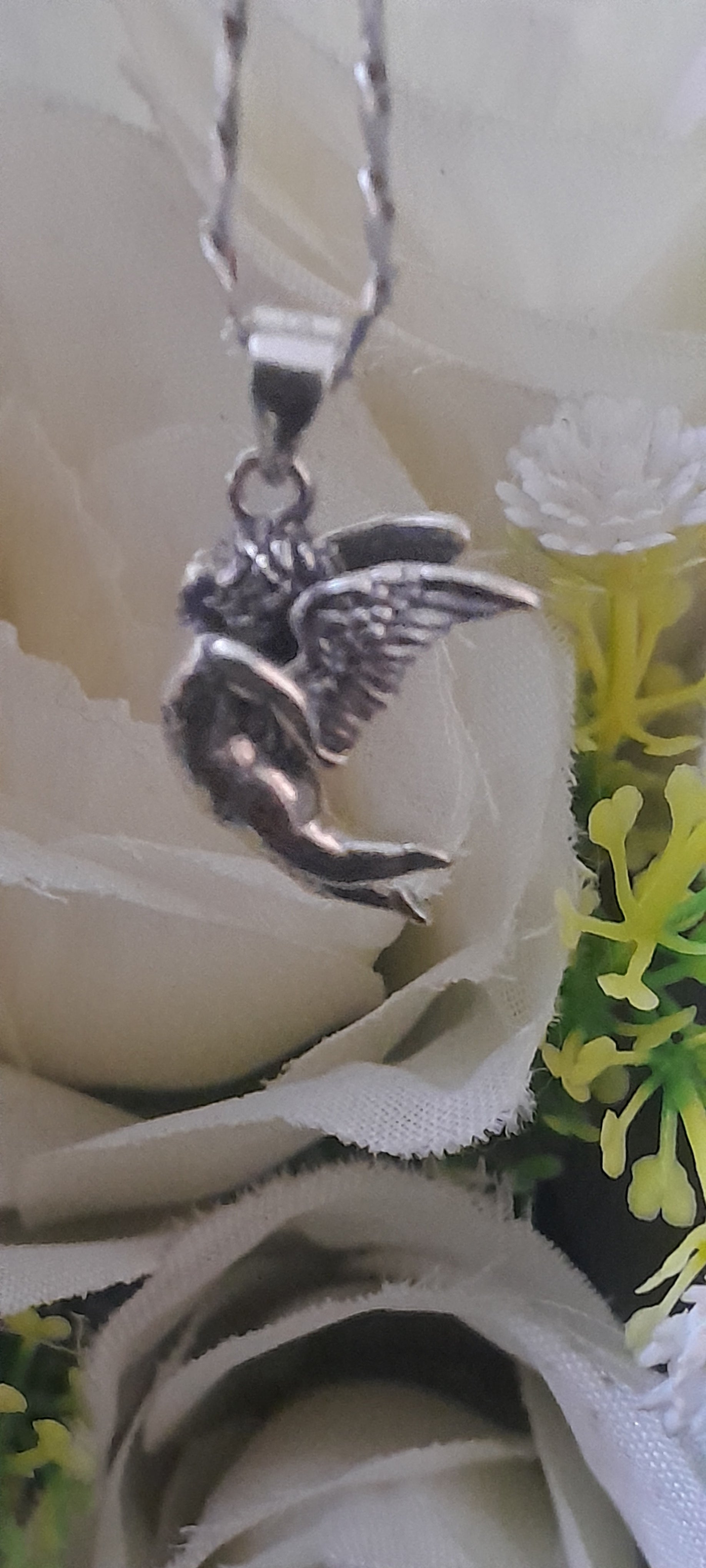 Angel on Surveillance necklace and pendant - Prize-Wear Jewelry